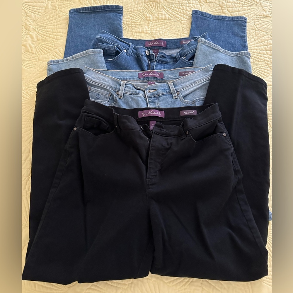 Gloria Vanderbilt Amanda - Women’s jeans size 12 short
